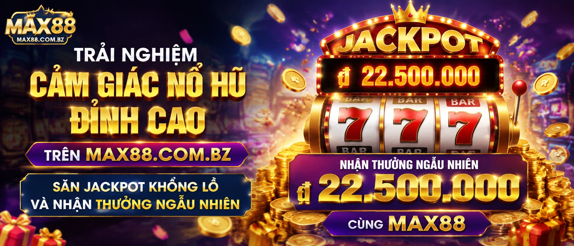 Khu game Nổ Hũ và slot game trên max88