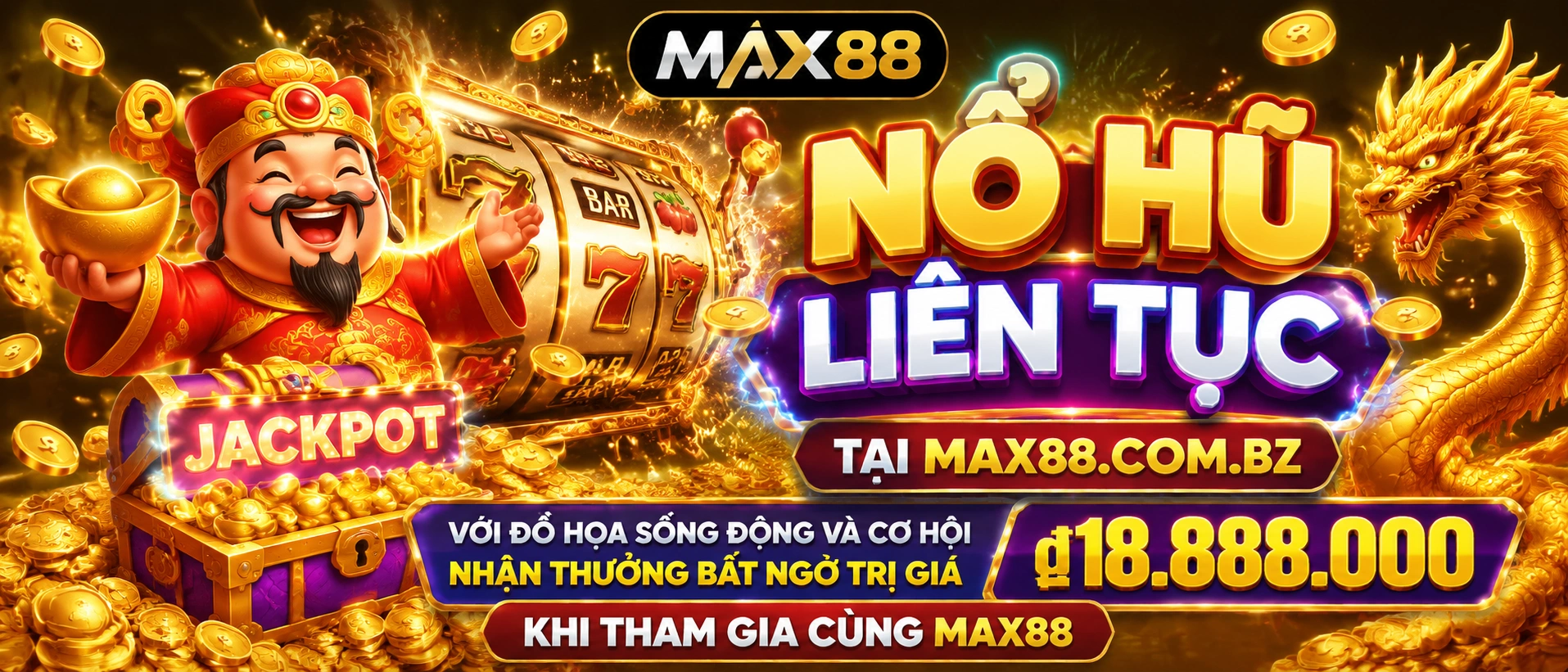 Màn hình danh mục slot game trên mobile của max88