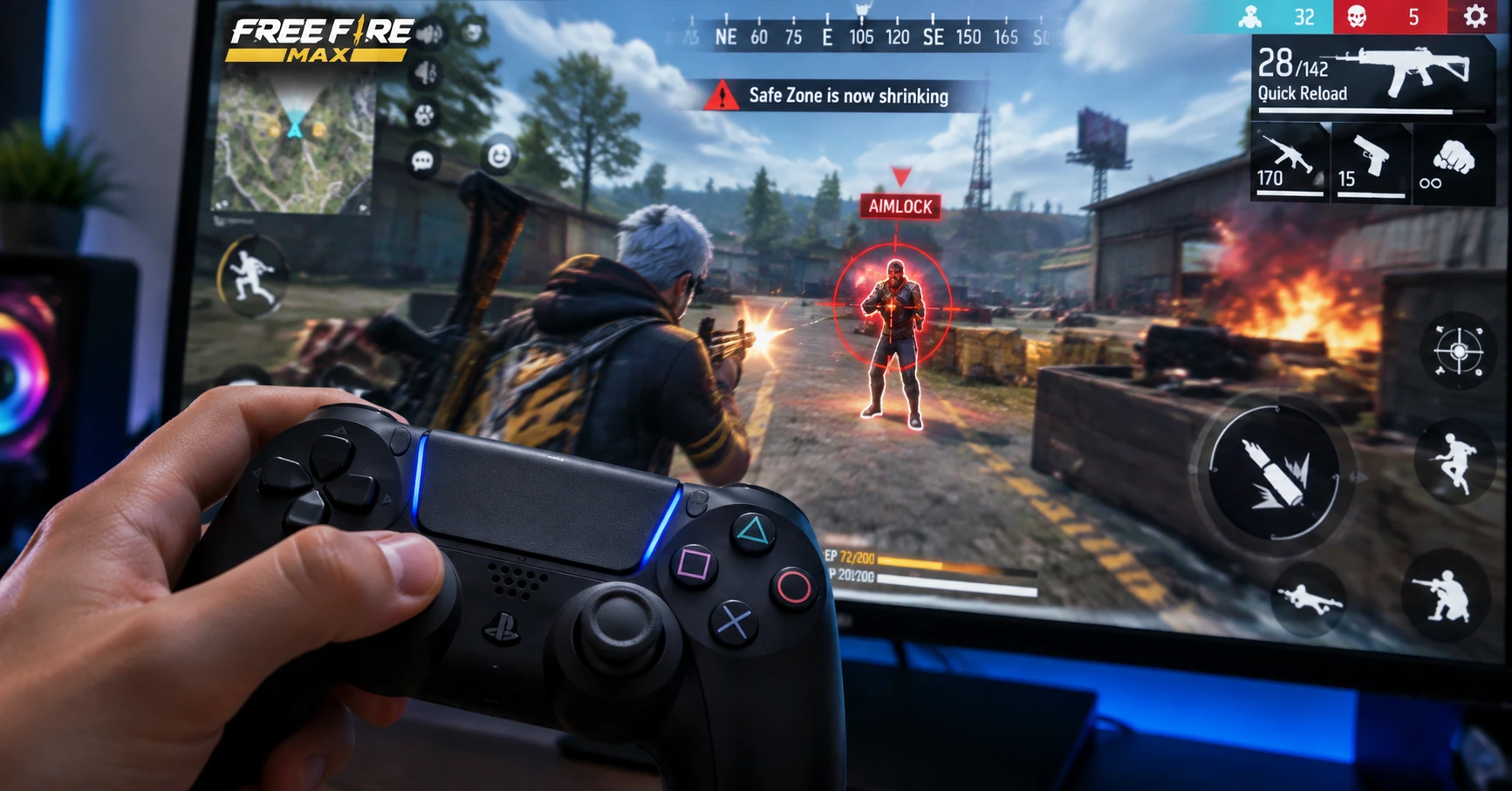 Aimlock Free Fire Max: Tối Ưu Hóa Trải Nghiệm Chơi Game - image 2